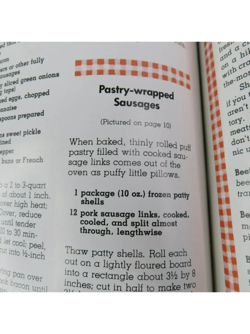 Sunset Picnics & Tailgate Parties Cook Book 1982 Paperback Sandwiches Salads